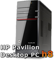 実機レビュー － HP Pavilion Desktop PC h8-1080jp